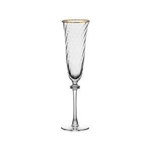Copa Champagne 18 cl. Filo Dorado